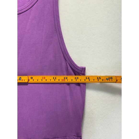 XIRENA Women's Flynn Sleeveless Racerback Midi Dress Purple Lilac Stretch Size M - Picture 6 of 12